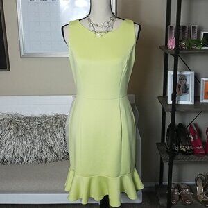Cremieux Mellow Yellow Trumpet Skirt Dress (s)4